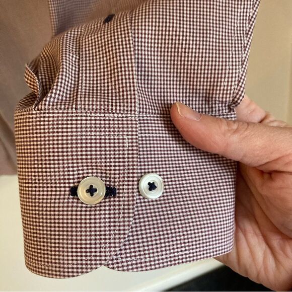 UNTUCKit Men’s wrinkle free plaid gingham button downs size XXXL. GUC! - Picture 4 of 10
